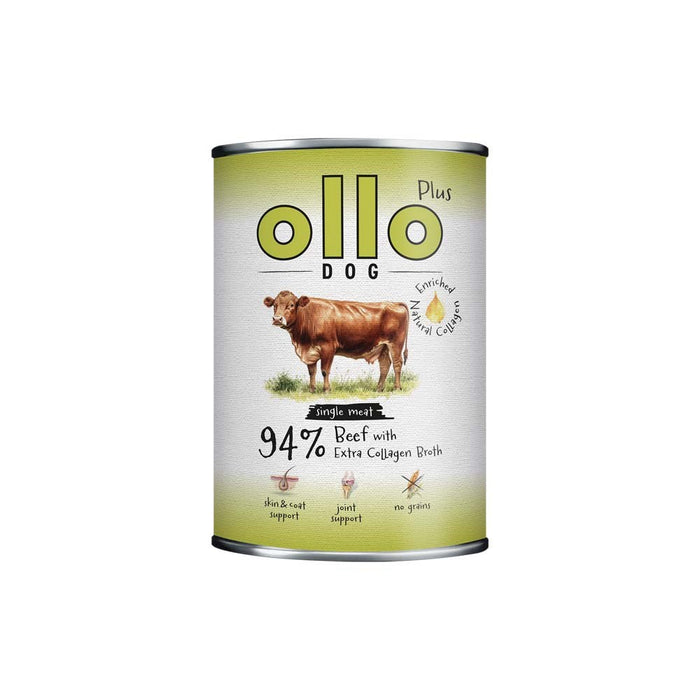 OLLO Plus Collagen Beef - мокра храна за кучета - 400 г