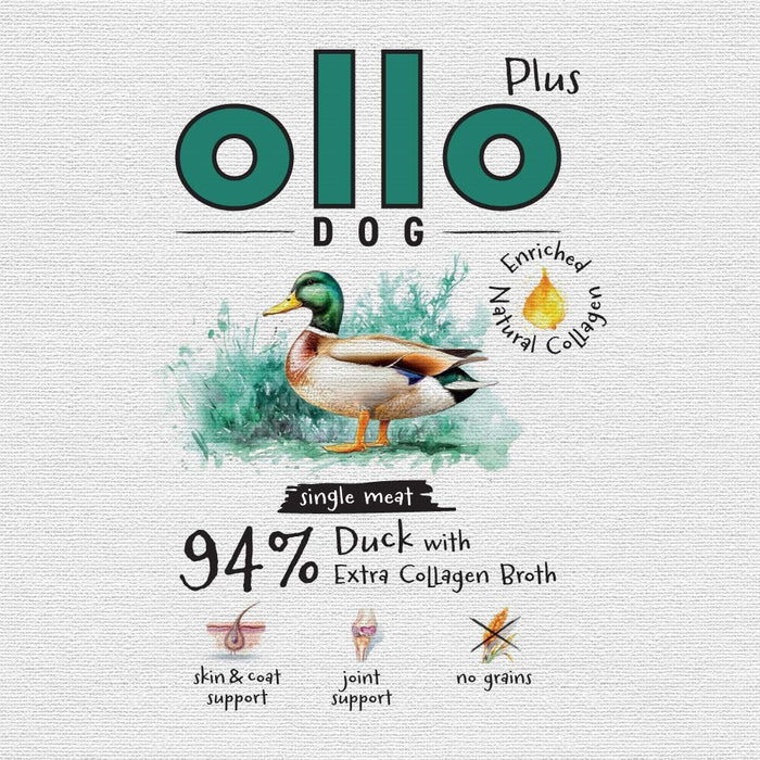 OLLO Plus Collagen Duck - мокра храна за кучета - 400 г