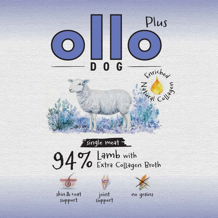 OLLO Plus Collagen Lamb - мокра храна за кучета - 400 г