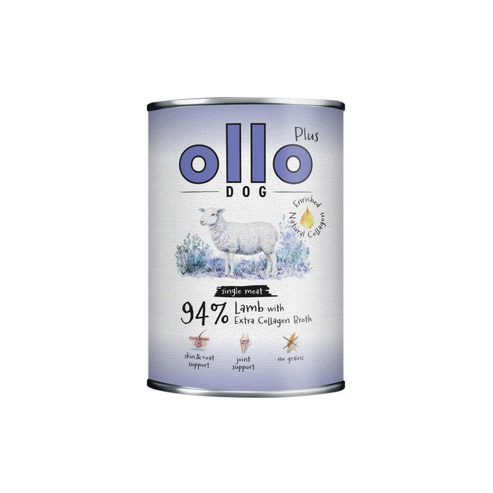OLLO Plus Collagen Lamb - мокра храна за кучета - 400 г