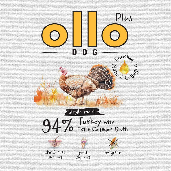 OLLO Plus Collagen Turkey - мокра храна за кучета - 400 г