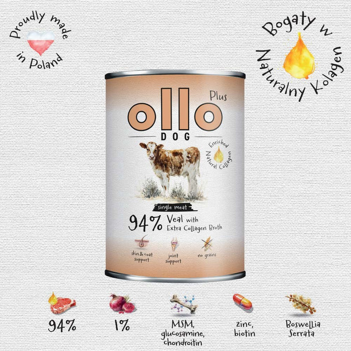 Ollo Plus Koalgen Cielęcina 800гр