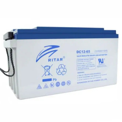 Оловна AGM Deep cycle батерия RITAR (DC12-65)