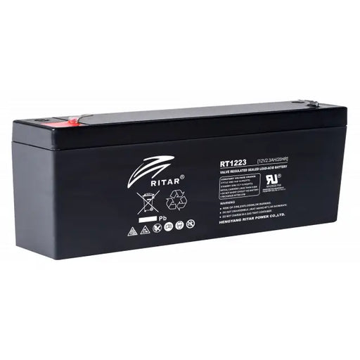 Оловна батерия RITAR (RT1223) 12V 2.3Ah AGM 177/ 35/ 62 mm