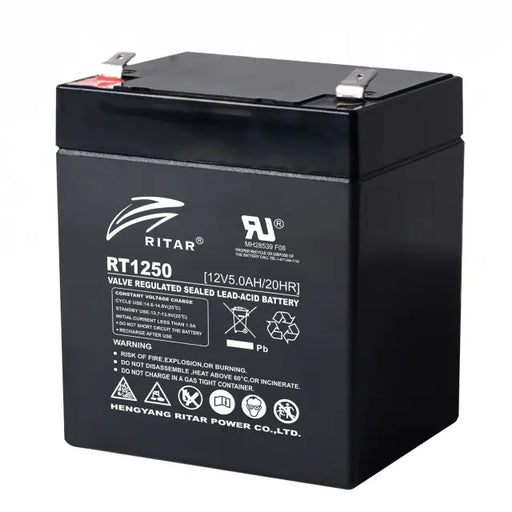Оловна батерия RITAR (RT1250) AGM 12V 5Ah 90/