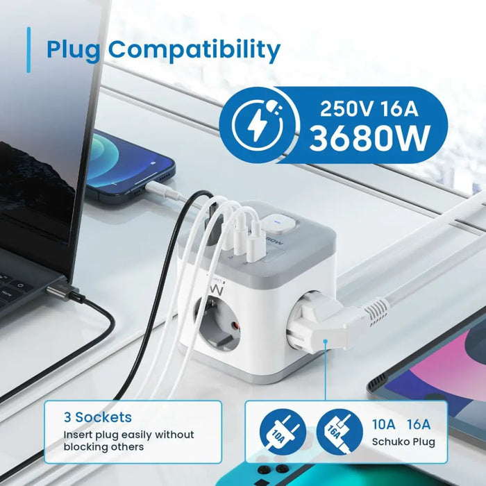 Олово Ewent EW3863 3680 W (1,5 m)