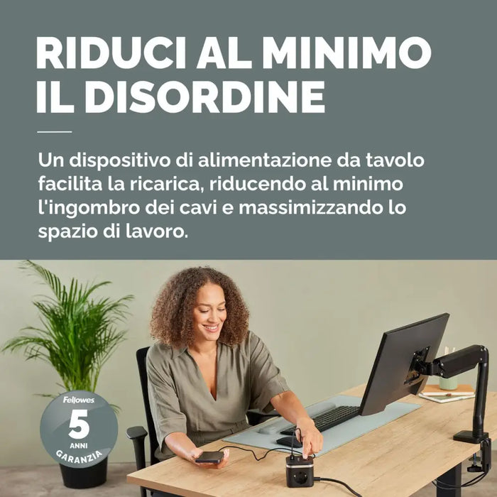 Олово Fellowes 100137168 Бял (2 m)