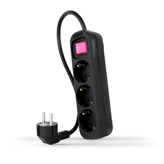 Олово NANOCABLE 10.38.0003-BK 3680 W 250 V 1,4 m