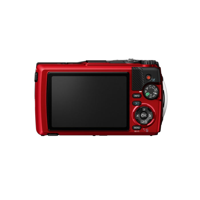 ЦИФРОВ ФОТОАПАРАТ TG-7 OLYMPUS - ЧЕРВЕН