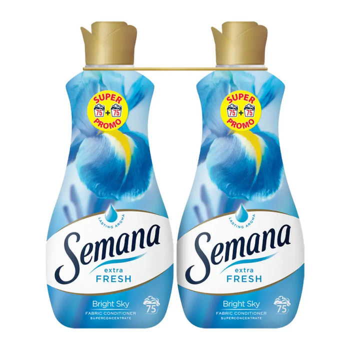 ОМЕКОТИТЕЛ SEMANA 2X1.5Л EXTRA FRESH BRIGHT SKY SEMANA