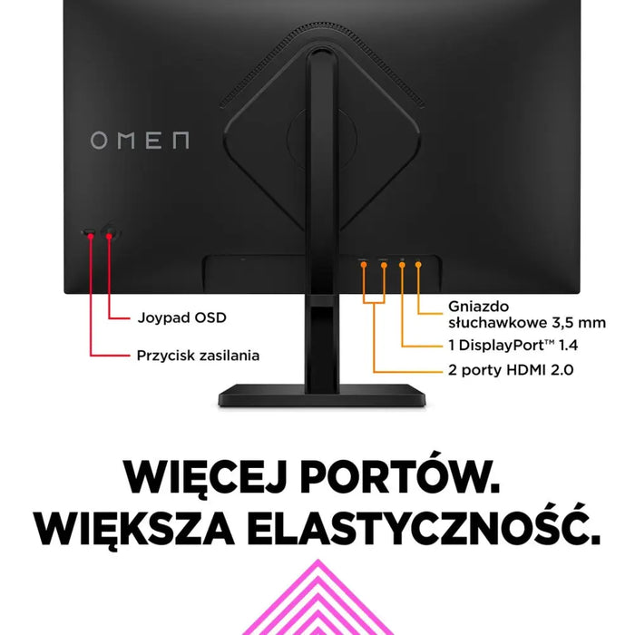 OMEN от HP 27-инчов QHD 165Hz монитор за игри - OMEN 27q