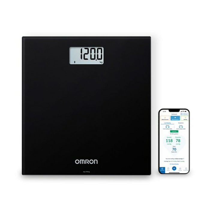 Електронен кантар за баня Omron HN-300T2-EBK Черен
