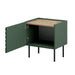 ONDA нощно шкафче 2 бр. 50x40x54 Зелен