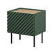 ONDA нощно шкафче 2 бр. 50x40x54 Зелен