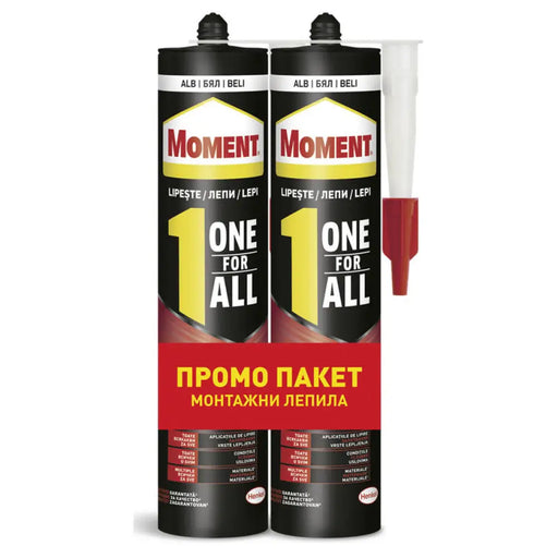 ONE FOR ALL HIGH TACK МОНТАЖНО ЛЕПИЛО 2 Х 440 G MOMENT