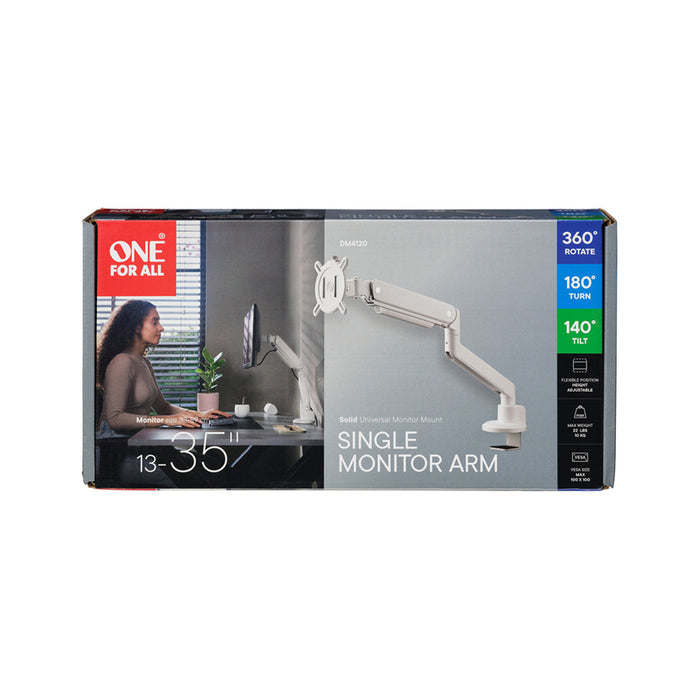 СТОЙКА ЗА МОНИТОР ONE FOR ALL DM4120 WH