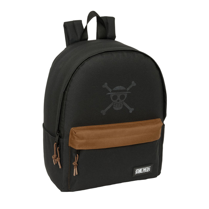Училищна чанта One Piece Черен 31 x 40 x 16 cm