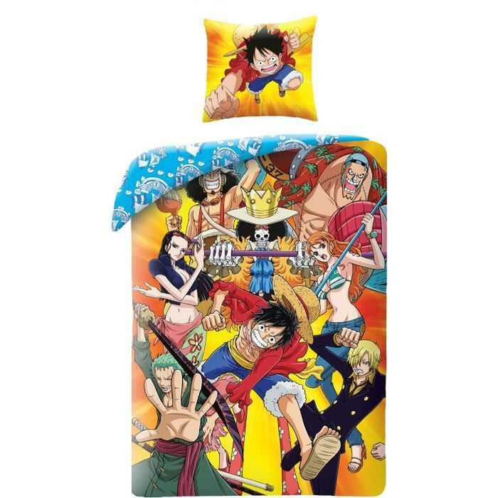 Комплект покривка за завивка One Piece 25 x 4 x 31 cm Многоцветен 140 легло 2 Части