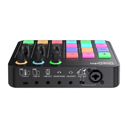 OneOdio Solocaster аудио миксер и звукова карта