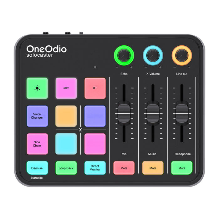 OneOdio Solocaster аудио миксер и звукова карта
