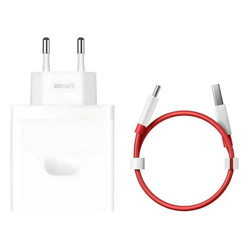OnePlus SUPERVOOC USB-A зарядно + USB-A / USB-C кабел 100W