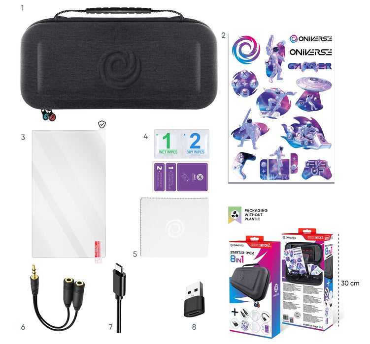 Гейминг комплект Oniverse - Starter Pack 8 in 1 (Nintendo Switch 2)