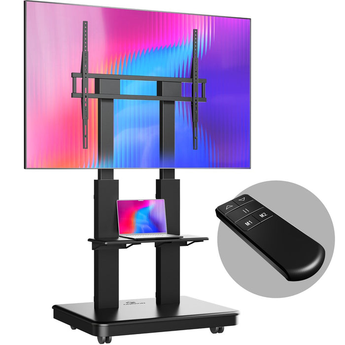 ONKRON TS2811E Мобилна стойка за телевизор или интерактивни панели 50"–120" Черна