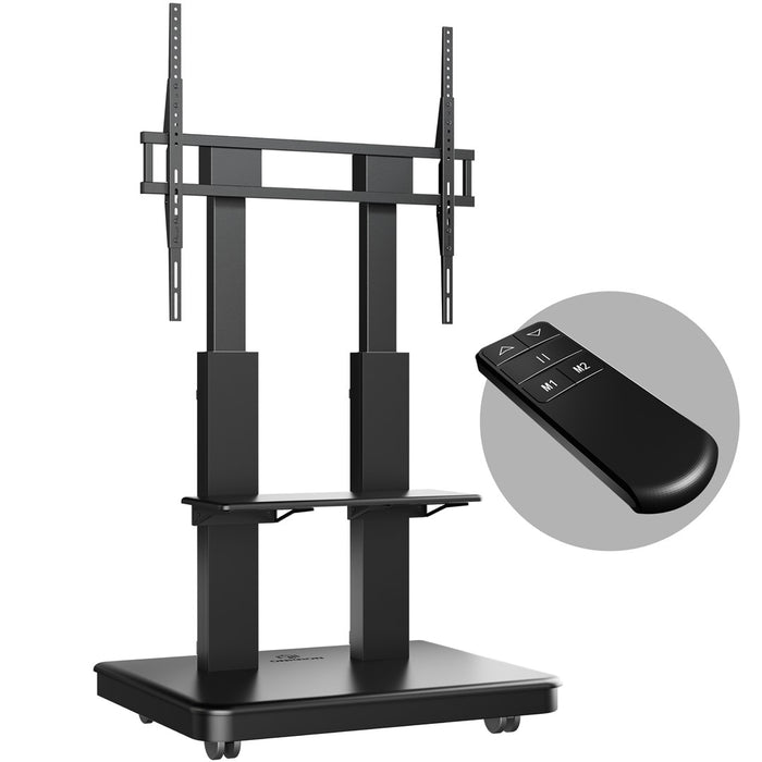ONKRON TS2811E Мобилна стойка за телевизор или интерактивни панели 50"–120" Черна