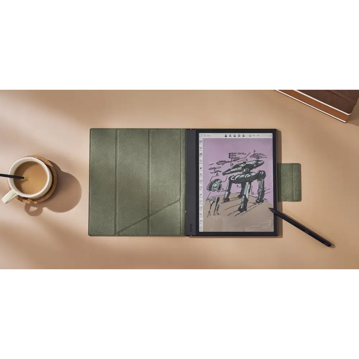 Onyx Boox Note Air 4 C тъмносив магнитен калъф