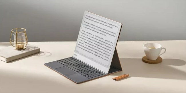 Магнитен калъф Onyx Boox Note Max / Tab XC с клавиатура, кафяв