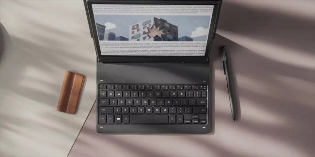 Магнитен калъф Onyx Boox Note Air 5 C с клавиатура, кафяв