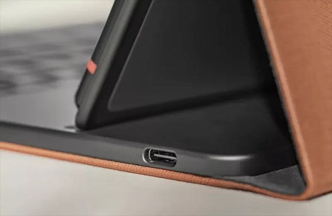 Магнитен калъф Onyx Boox Note Air 5 C с клавиатура, кафяв