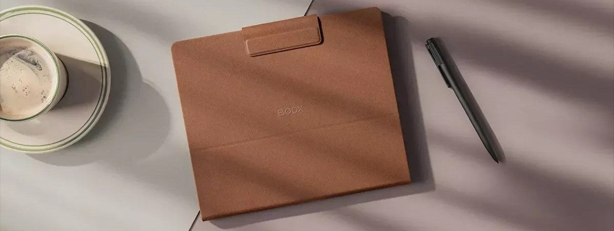 Магнитен калъф Onyx Boox Note Air 5 C с клавиатура, кафяв