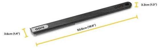 Четка за почистване на фурна за пица Ooni - 50.6 cm, UU-P3AD00