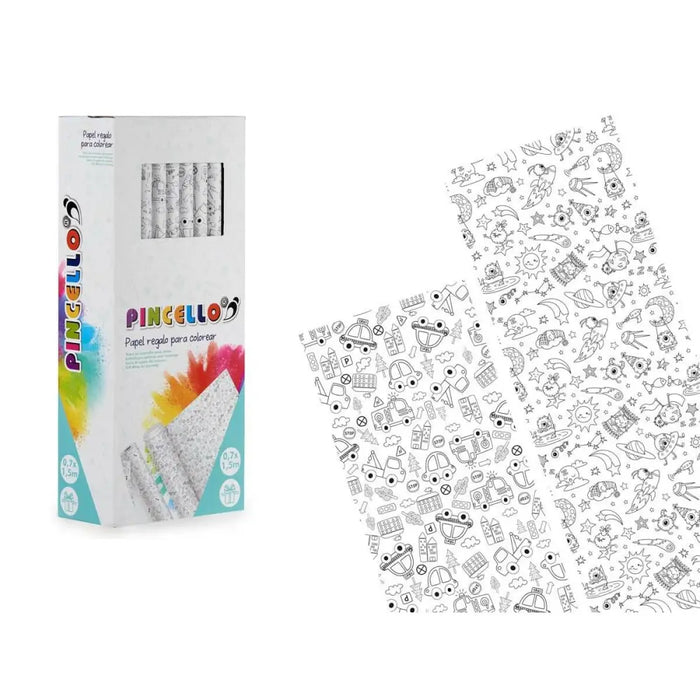 Опаковъчна Хартия Pincello 0,7 x 1,5 m Превозни Средства