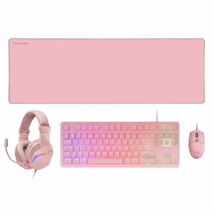 Опаковка на игра Mars Gaming MCPRGB3PES Испанска Qwerty