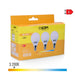 Опаковка от 3 LED крушки EDM 98200 G 35 W 5 W 50 W E14 400