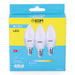 Опаковка от 3 LED крушки EDM 98205 G 35 W 5 W 50 W E14 400