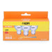 Опаковка от 3 LED крушки EDM 98208 F 5 W 45 W GU10 450 lm Ø