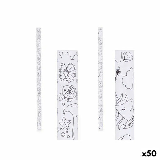 Опаковъчна Хартия Pincello Бял 70 x 150 cm (50 броя)