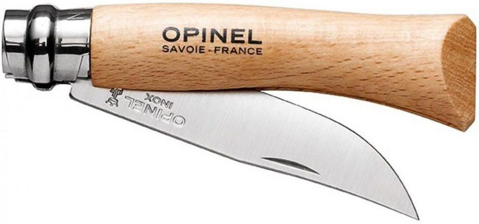 Сгъваем нож Opinel Inox - №7, бук