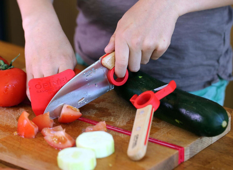 Детски комплект Opinel - Le Petit Chef, червен