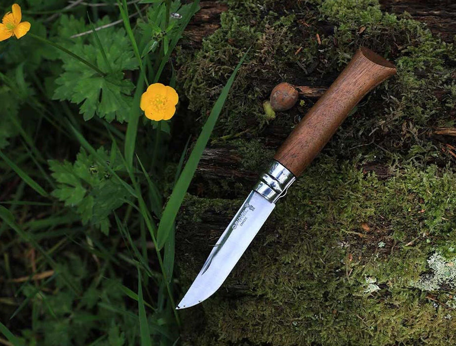 Сгъваем нож Opinel Luxe - №9, орех