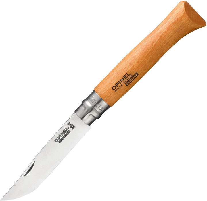 Сгъваем нож Opinel Carbone - №12, бук
