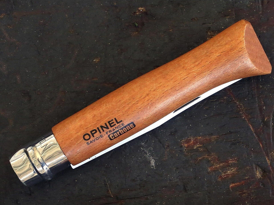Сгъваем нож Opinel Carbone - №12, бук