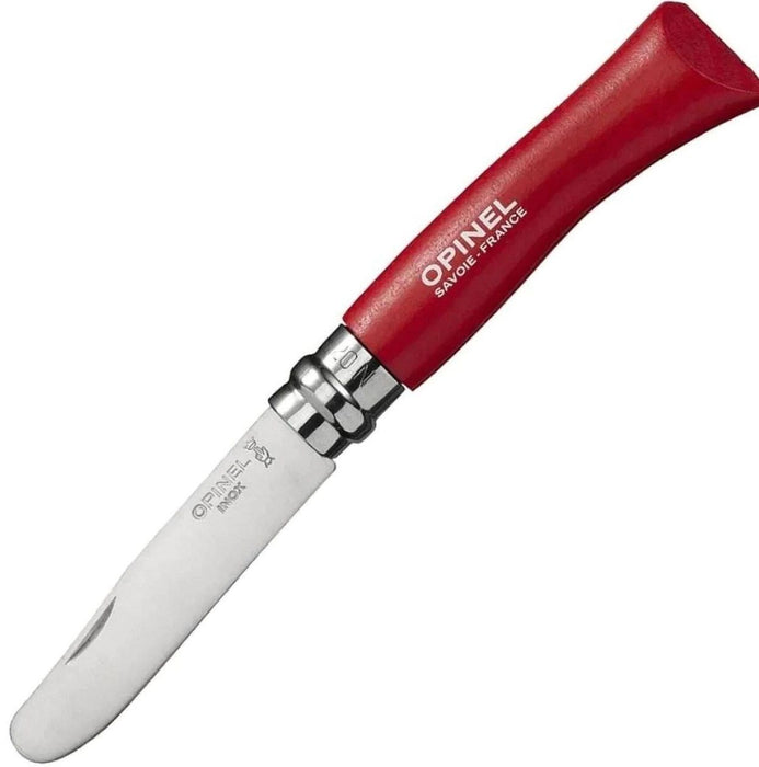 Детски сгъваем нож Opinel My First Opinel - 8 cm, червен