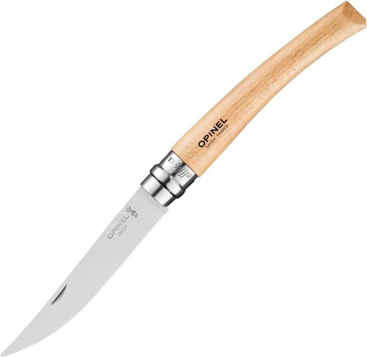 Сгъваем нож Opinel Les Effiles - 10 cm, бук, в кутия