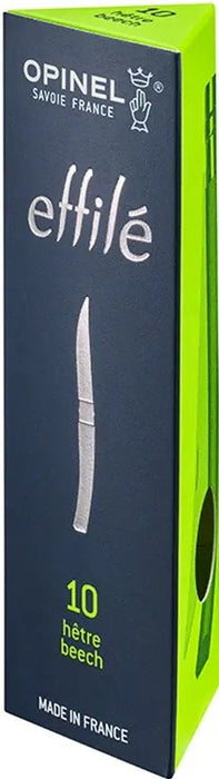 Сгъваем нож Opinel Les Effiles - 10 cm, бук, в кутия