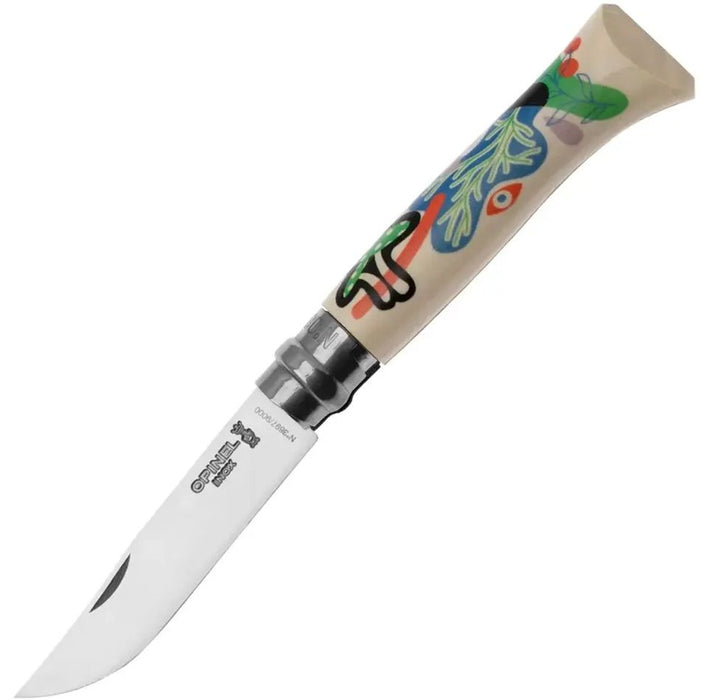 Сгъваем нож Opinel Limited Edition - Nature, 8.5 cm, Perrine Honoré Design