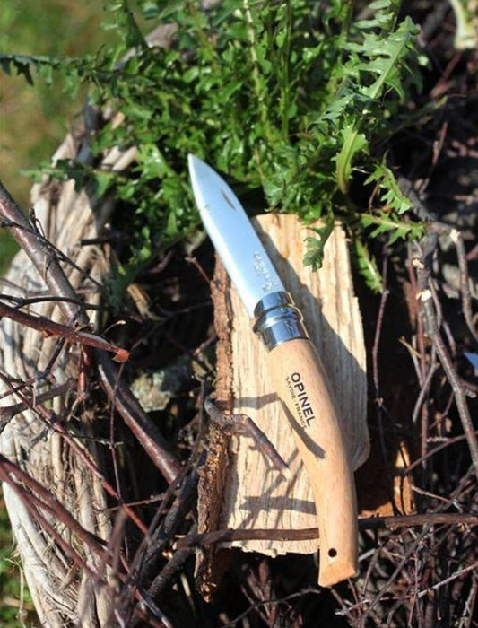 Сгъваем градински нож Opinel - Inox №8, острие 8.5 cm